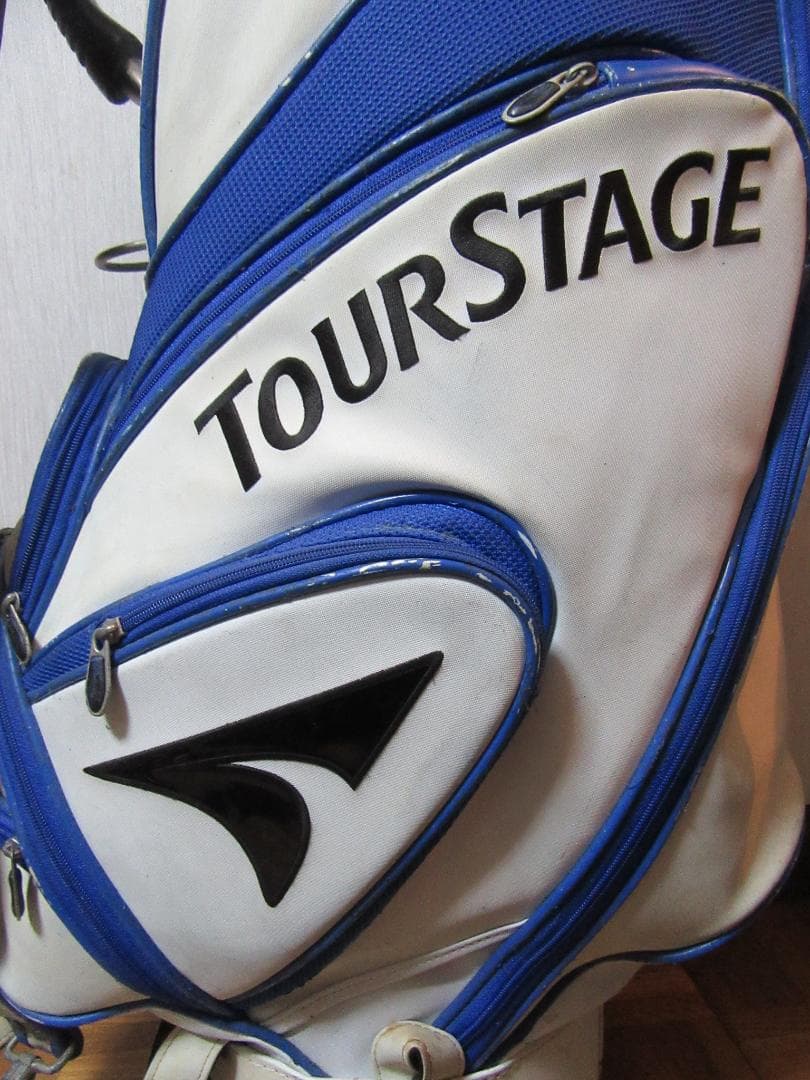 ★☆★ブリヂストン★ツアーステージ★3点式★ツアーバック★白/青★☆★