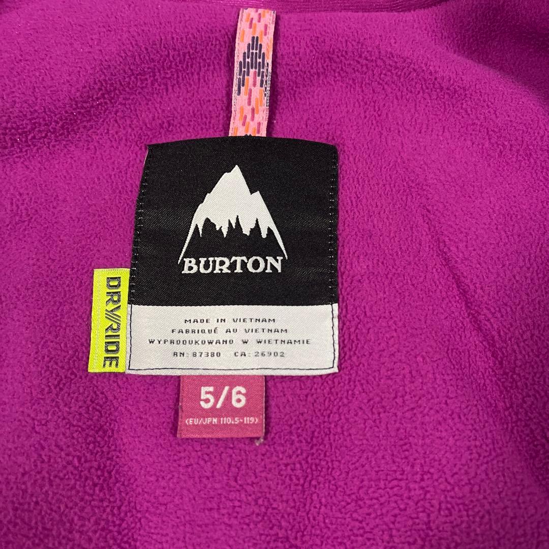 BURTON ボードウエア 110 キッズウェア スキーウエア バートーンキッズ