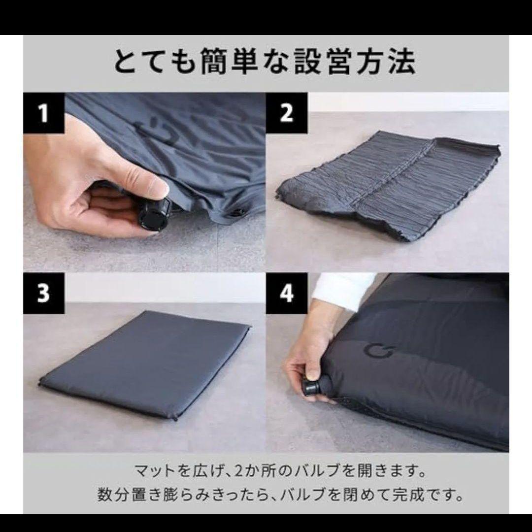 QUICKCAMP インフレーターマット 　5cm セミダブル　サンド