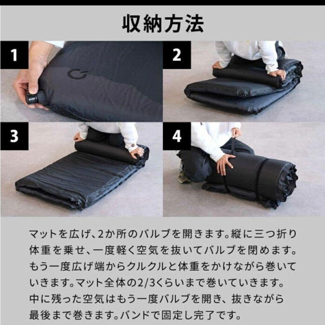 QUICKCAMP インフレーターマット 　5cm セミダブル　サンド