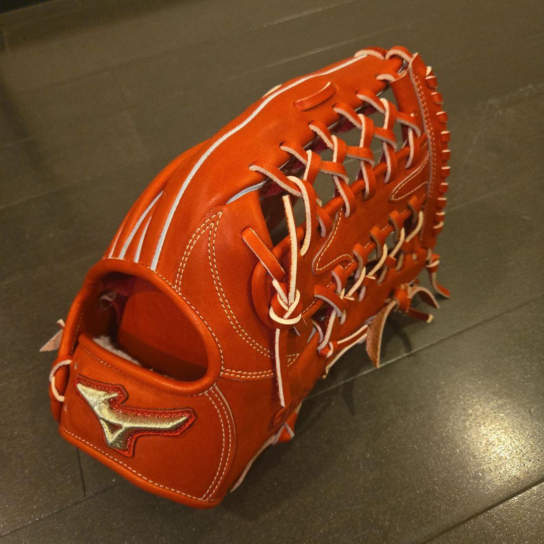 【希少日本製】ミズノ　グローバルエリートJAPAN　硬式外野手用野球グローブ