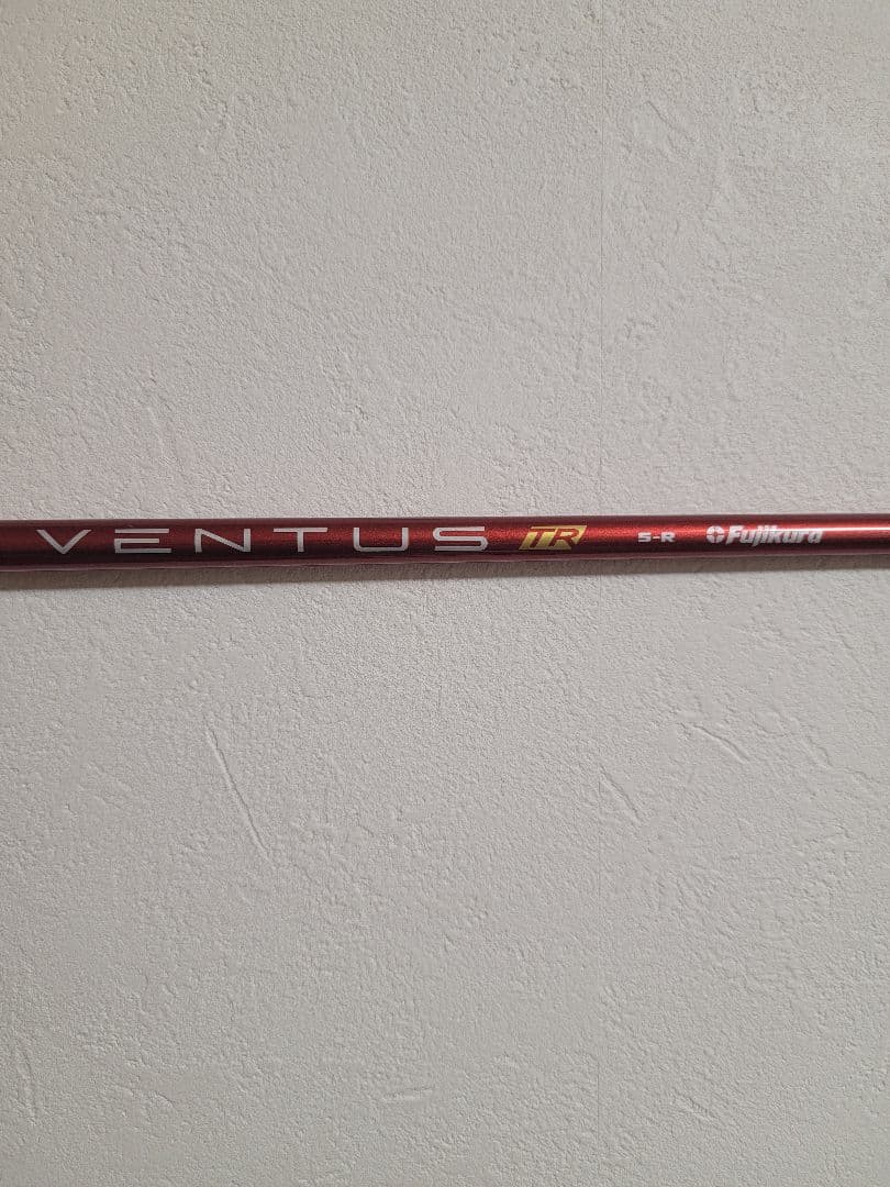 ベンタスTRレッド5Rテーラーメイドスリーブ装着1W用