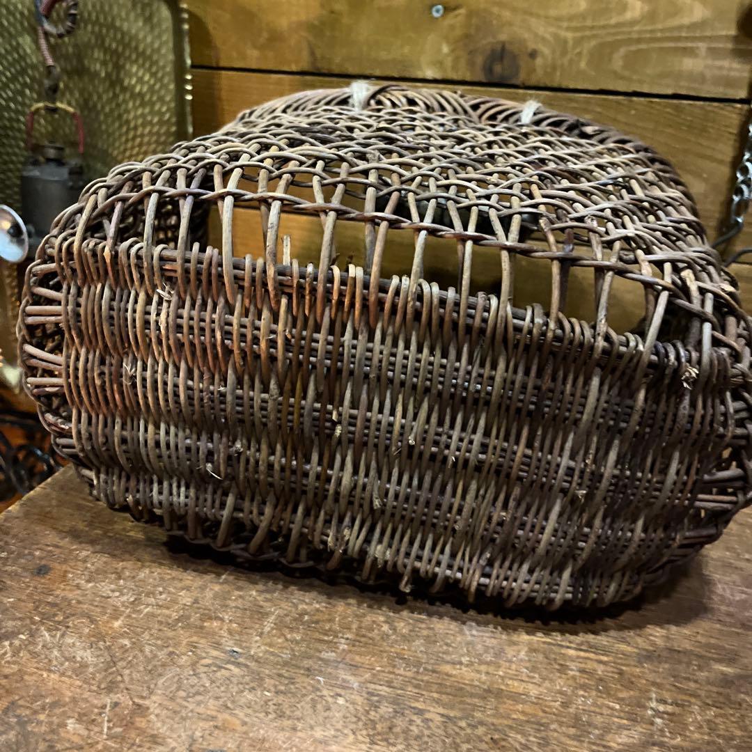 ヴィンテージ　アケビ籠