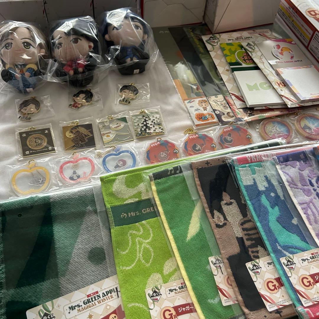 panman⭐︎Mrs. GREEN APPLE 一番くじ　グッズセット