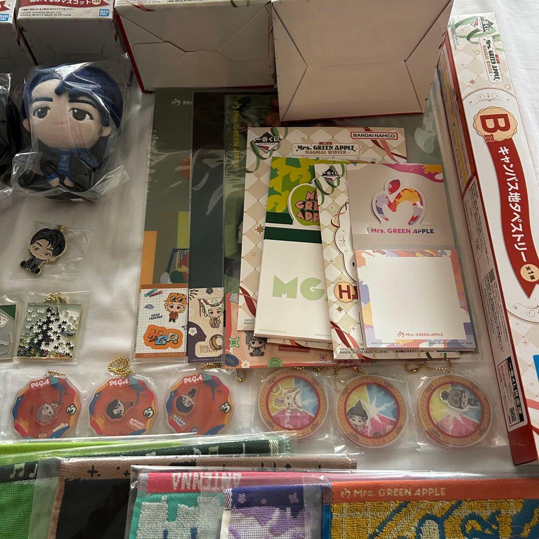 panman⭐︎Mrs. GREEN APPLE 一番くじ　グッズセット