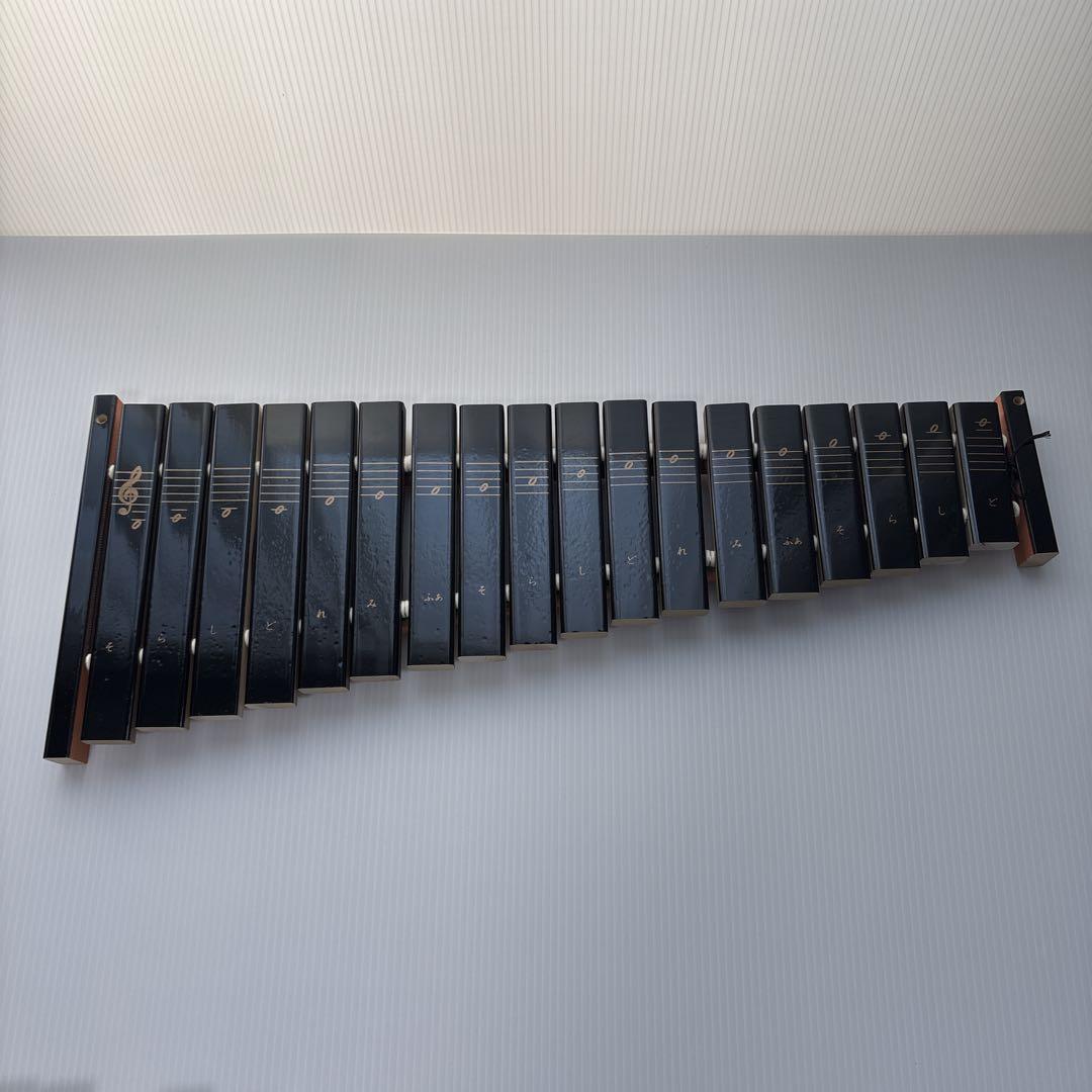 【マレット付き】 YAMAHA ヤマハ 卓上木琴 30音 No.185 箱あり