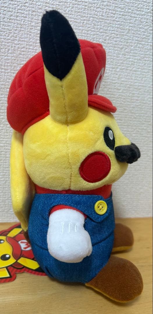 マリオピカチュウ　ルイージピカチュウ　ぬいぐるみ
