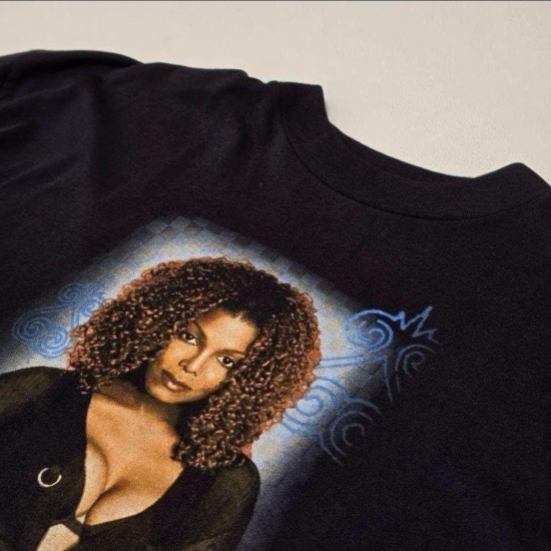 希少 ジャネットジャクソン 1999 ワールドツアー Tシャツ L 美品