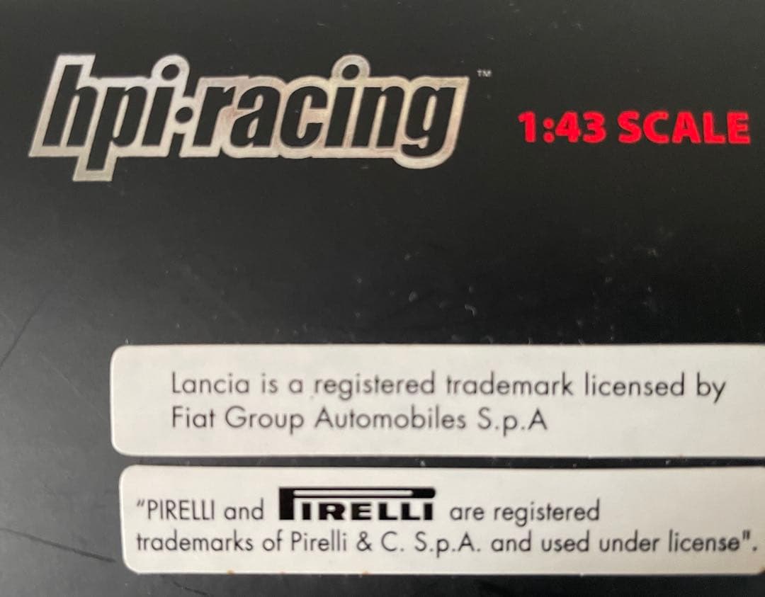 再値下げ！hpi Lancia ミニカー 1/43 84’1000lakes