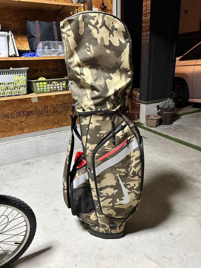 ナイキ　キャディーバッグ　カモフラージュ　希少品