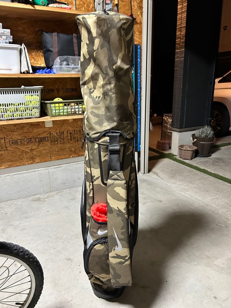 ナイキ　キャディーバッグ　カモフラージュ　希少品