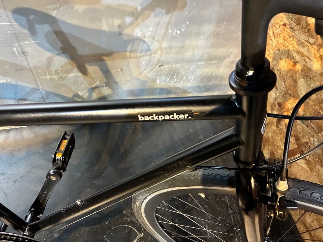 J19【大阪堺市/取引】中古クロスバイク back packer 700C