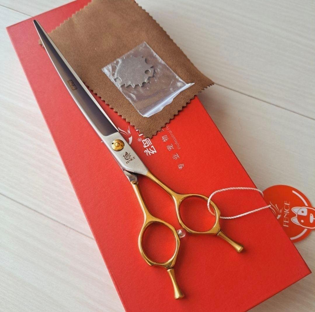 【売約済】新品★7.5インチ★フェニーチェ カーブシザー★トリミングばさみ