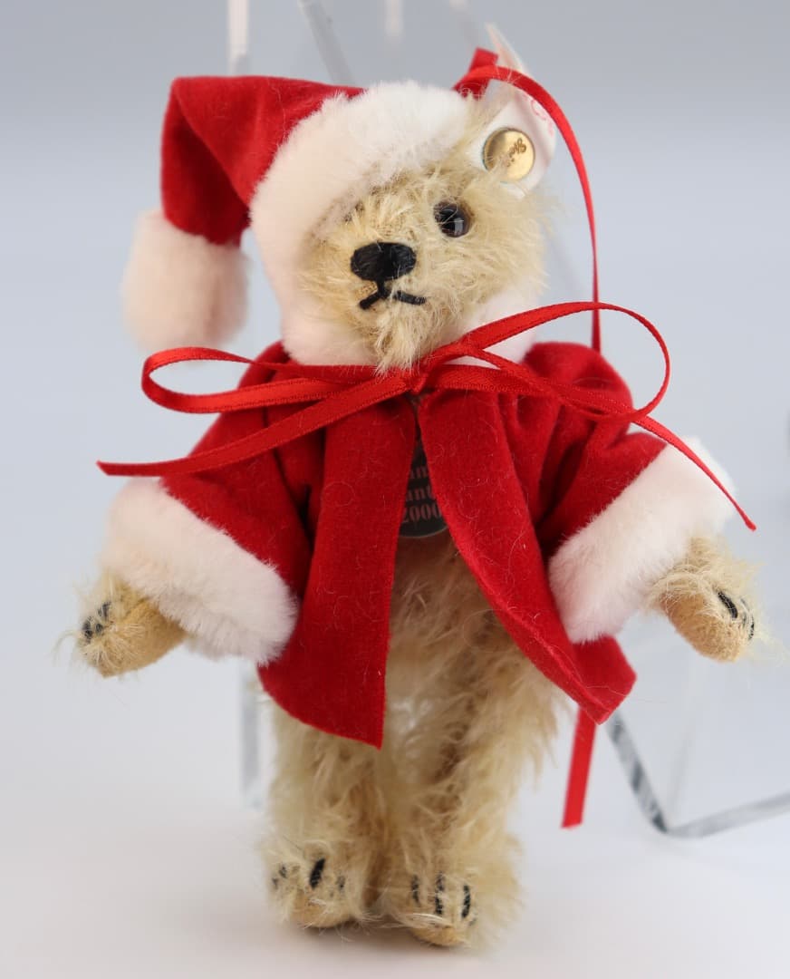 Steiff Santa Bear 2000 約10cm 日本限定品