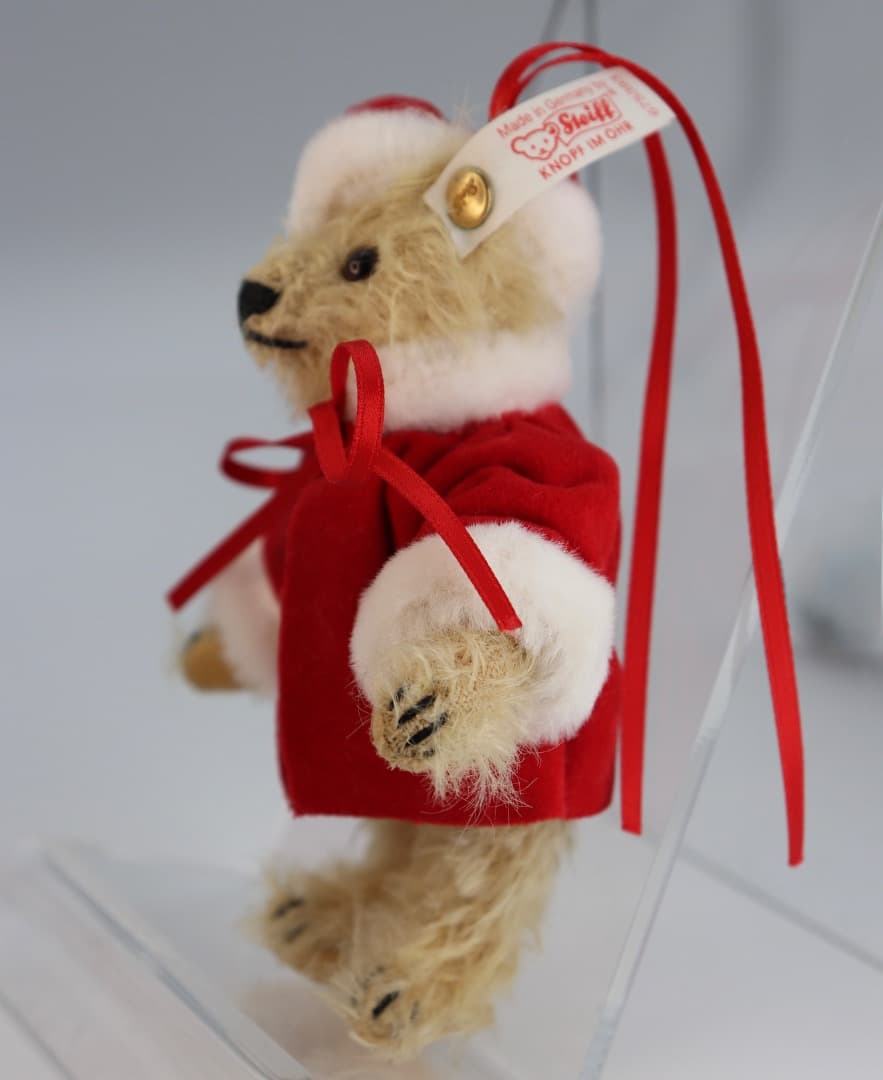 Steiff Santa Bear 2000 約10cm 日本限定品