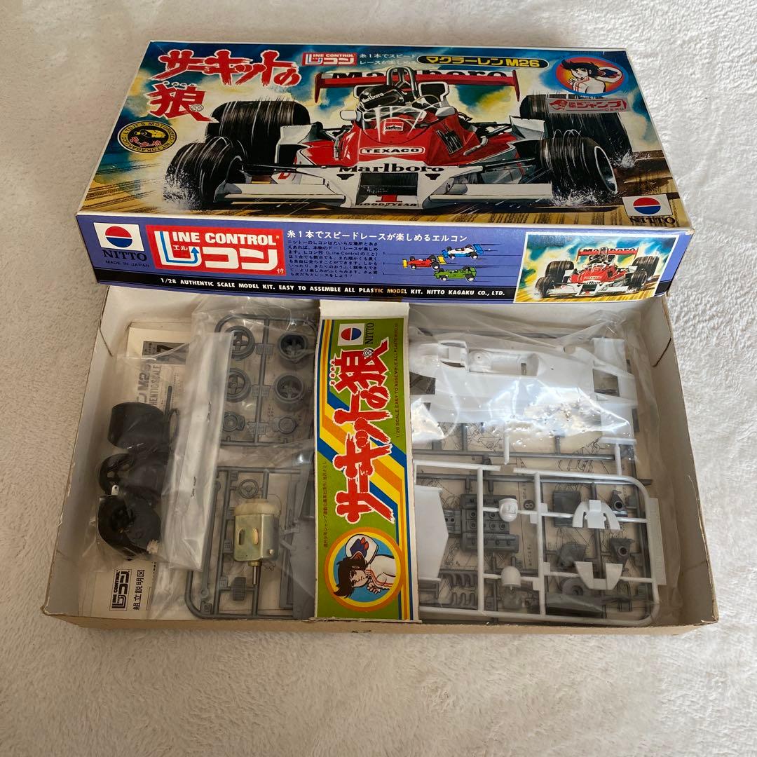 【絶版】サーキットの狼　1/28スケール　マクラーレンM26