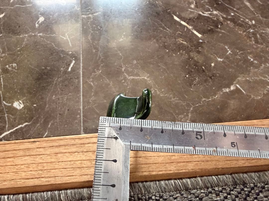 薪ストーブ　ジョンライト製スチーマー利用　トリベット　グリーンホウロウ仕上