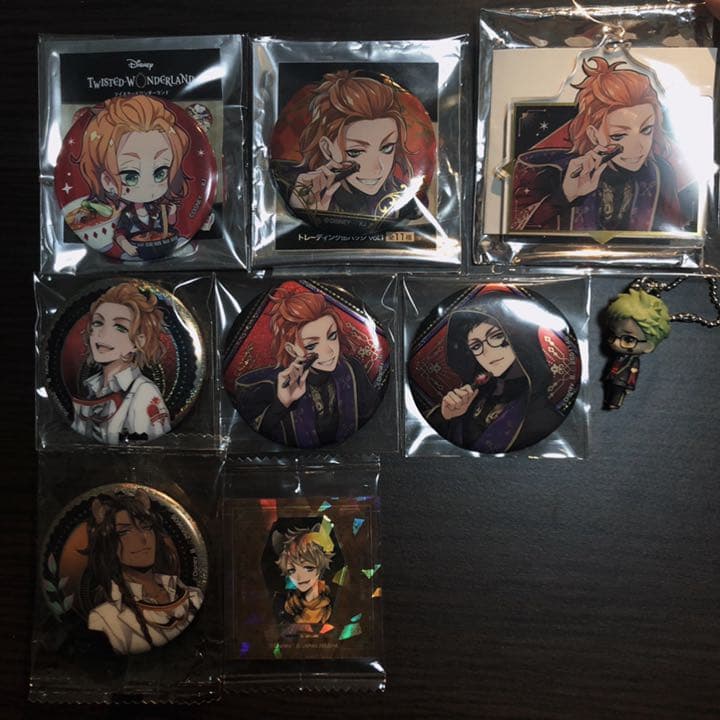 ツイステ メタカ ウエハース 缶バッジ