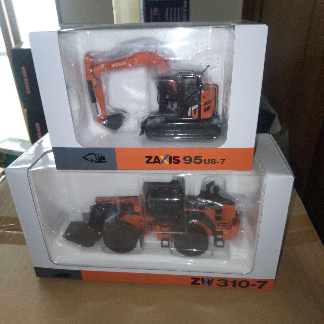 HITACHI ZAXIS 95US-7 & ZW310-7 セット