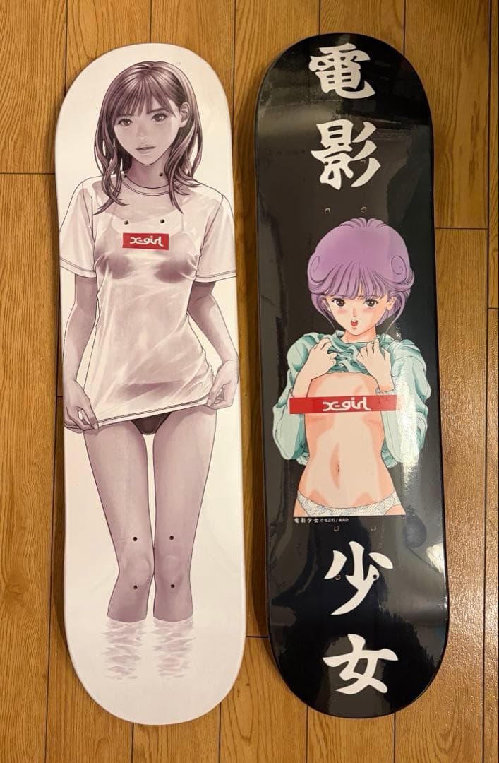 X-girl×桂正和 コラボデッキ2枚 伊織 & 愛 未開封