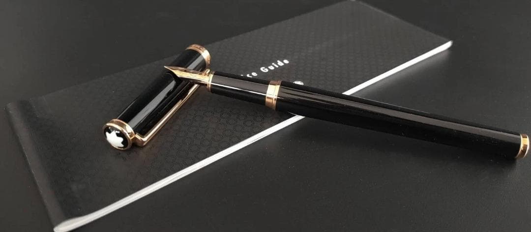 新品同様 モンブラン ノブレスオブリージュ 14K585　ゴールド　万年筆　箱付