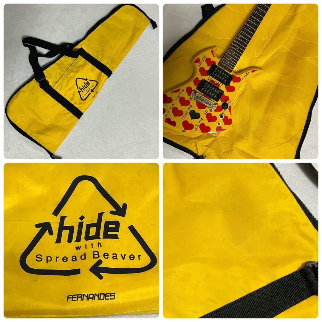 BURNY YH-JR hideモデル アンプ内蔵 モッキンバード ギター ②