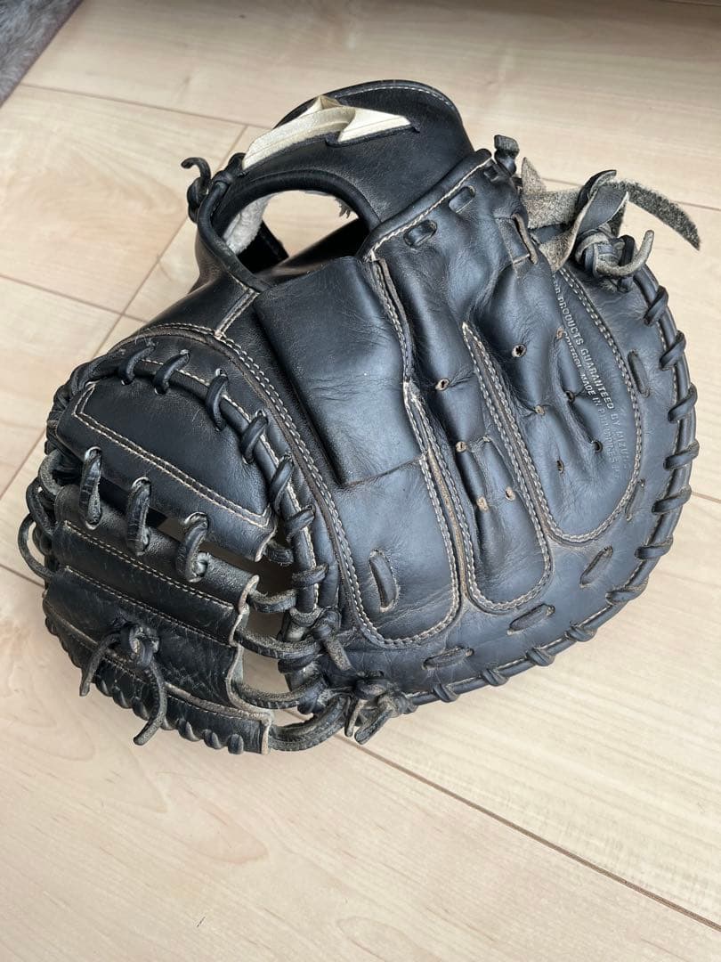 ミズノ 少年用軟式　キャッチーミット　黒
