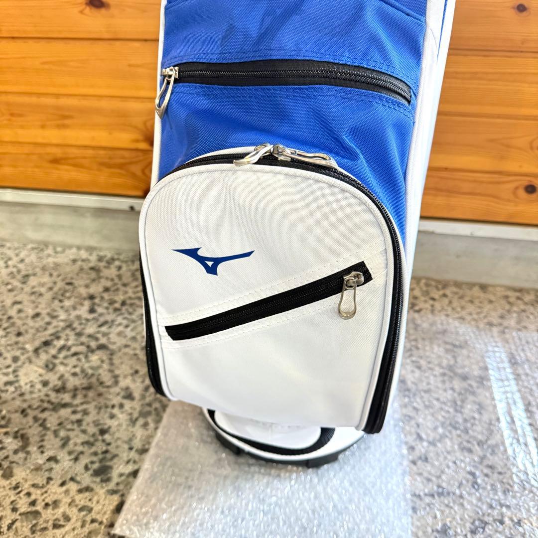 新品未使用タグ付き‼️【ミズノ】9.0型47インチ対応軽量設計ゴルフキャディバッグ