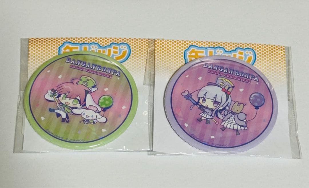 ダンガンロンパ サンリオ アニメストアくじ マグカップ 缶バッジ セット