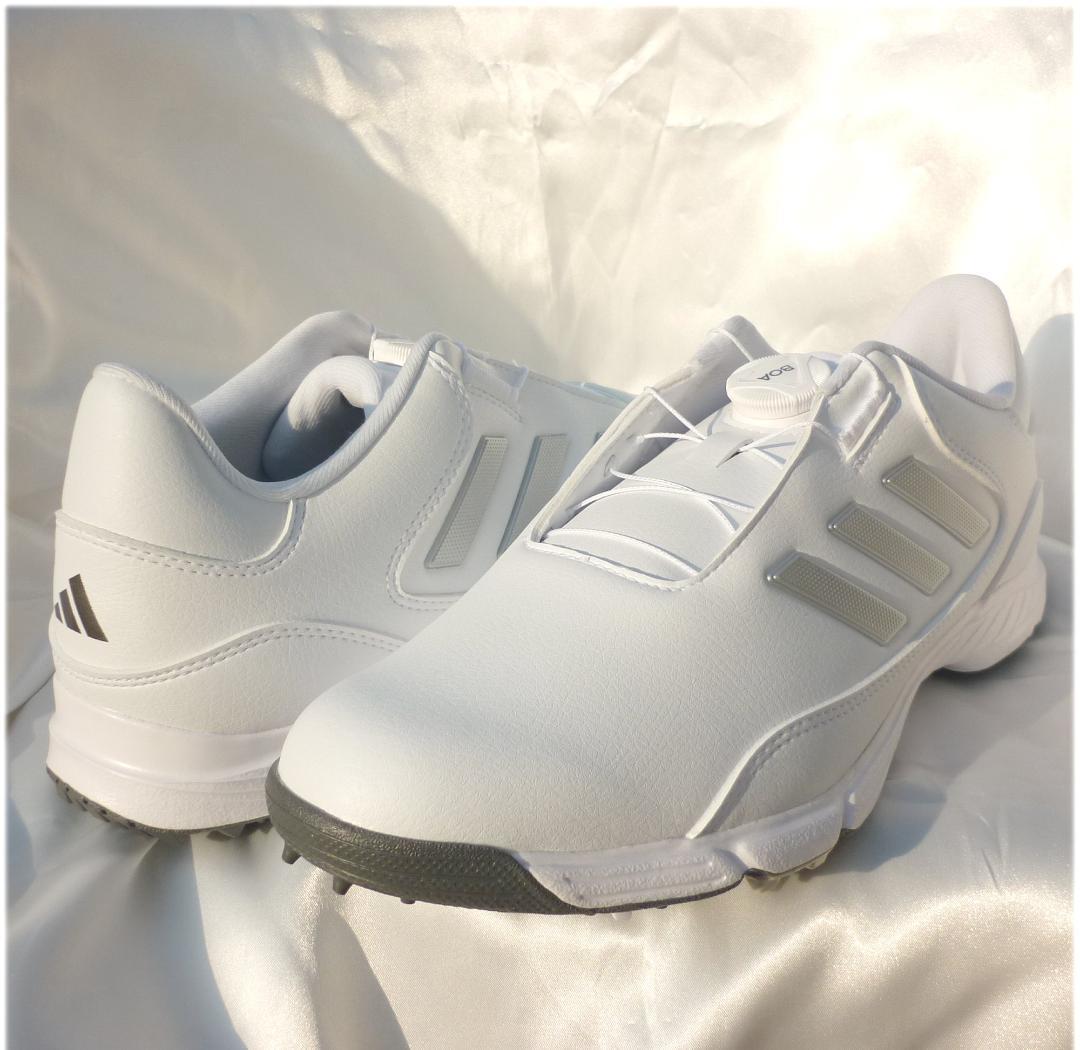 新品26.5cmアディダスゴルフ 白ゴルフシューズ LITE MAX BOA24