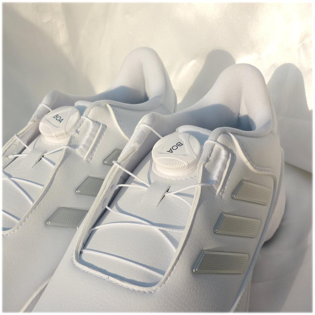 新品26.5cmアディダスゴルフ 白ゴルフシューズ LITE MAX BOA24