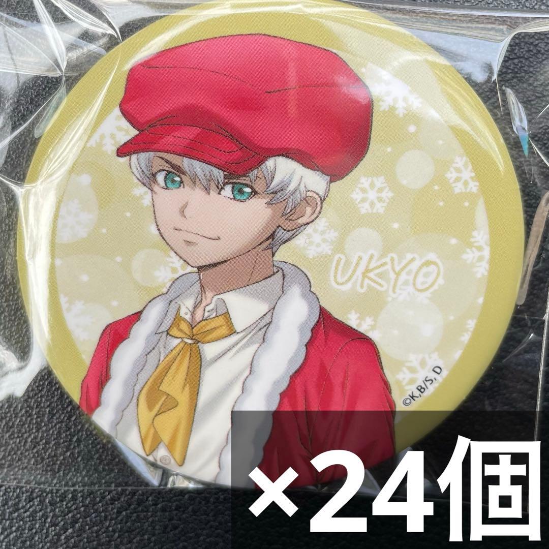 dr.stone NATSLIVE Cafe party 缶バッジ 西園寺羽京B