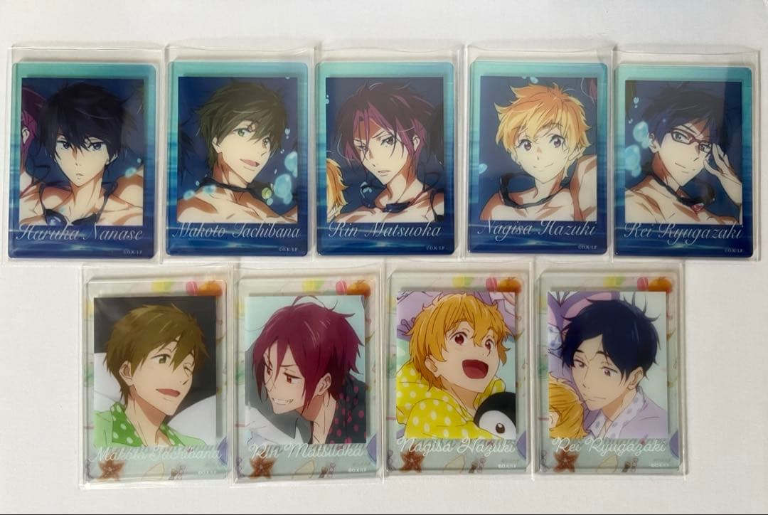 Free! チェキ風クリアカード　61種