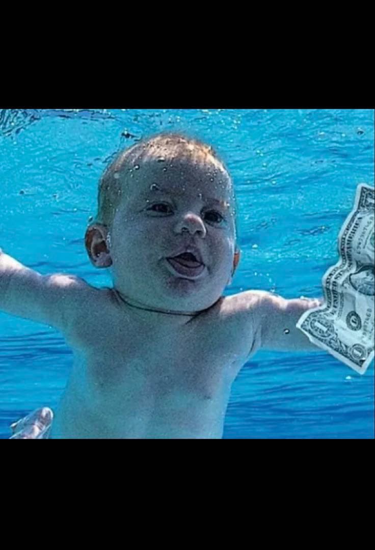 ニルバーナ　ネバーマインドポスター（新品未開封）