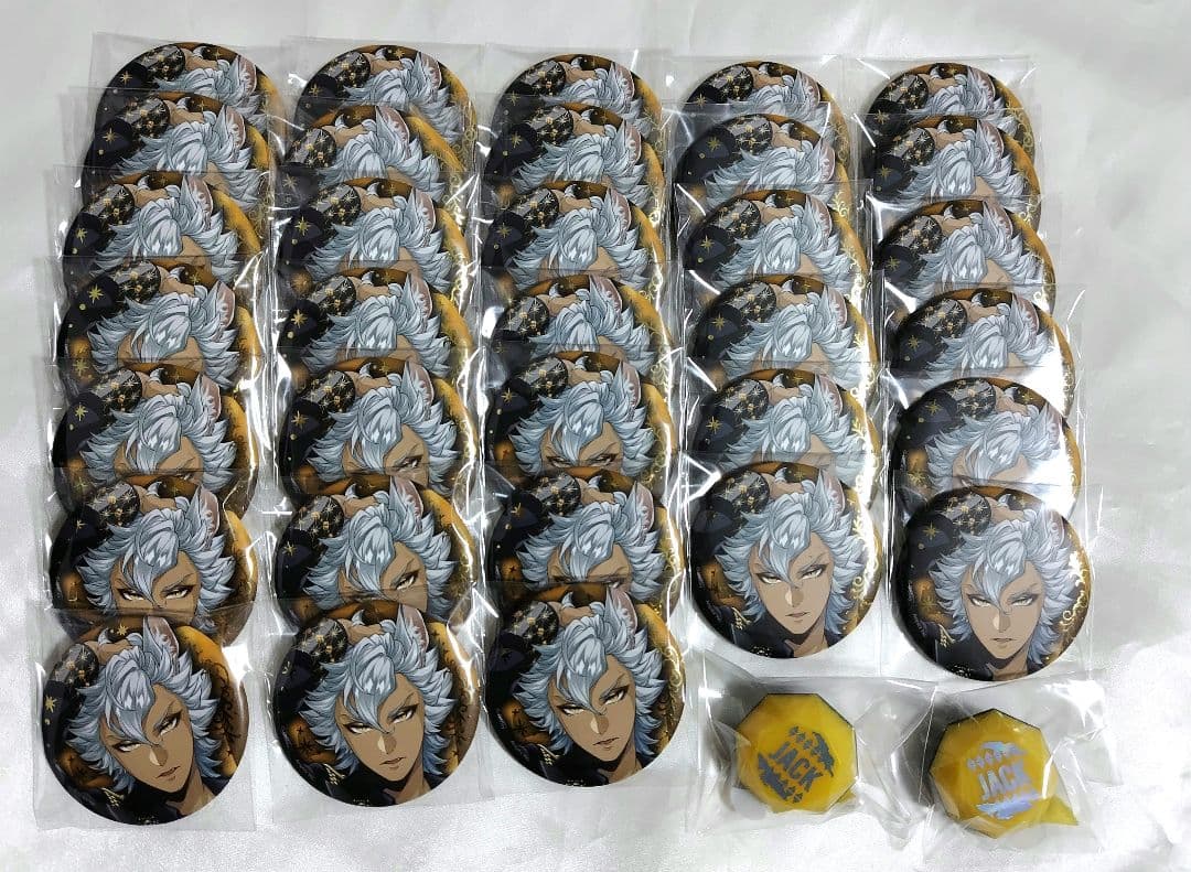 ツイステ ブレジュ 缶バッジ リングライト ジャック・ハウル