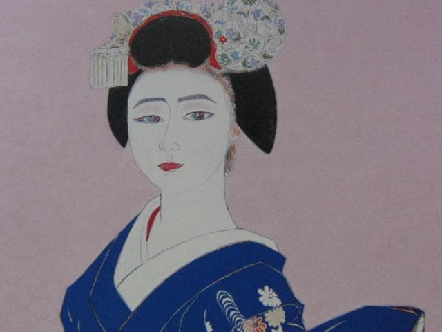 加藤登美子、【夢もいざよう紅桜　しのぶ想いをふりそでに　京都先斗町にて】