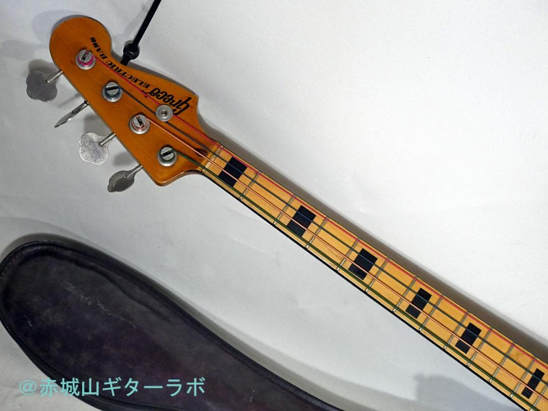 GRECO JB600N JAZZ BASS 1976年製☆ソフトGIGケース付