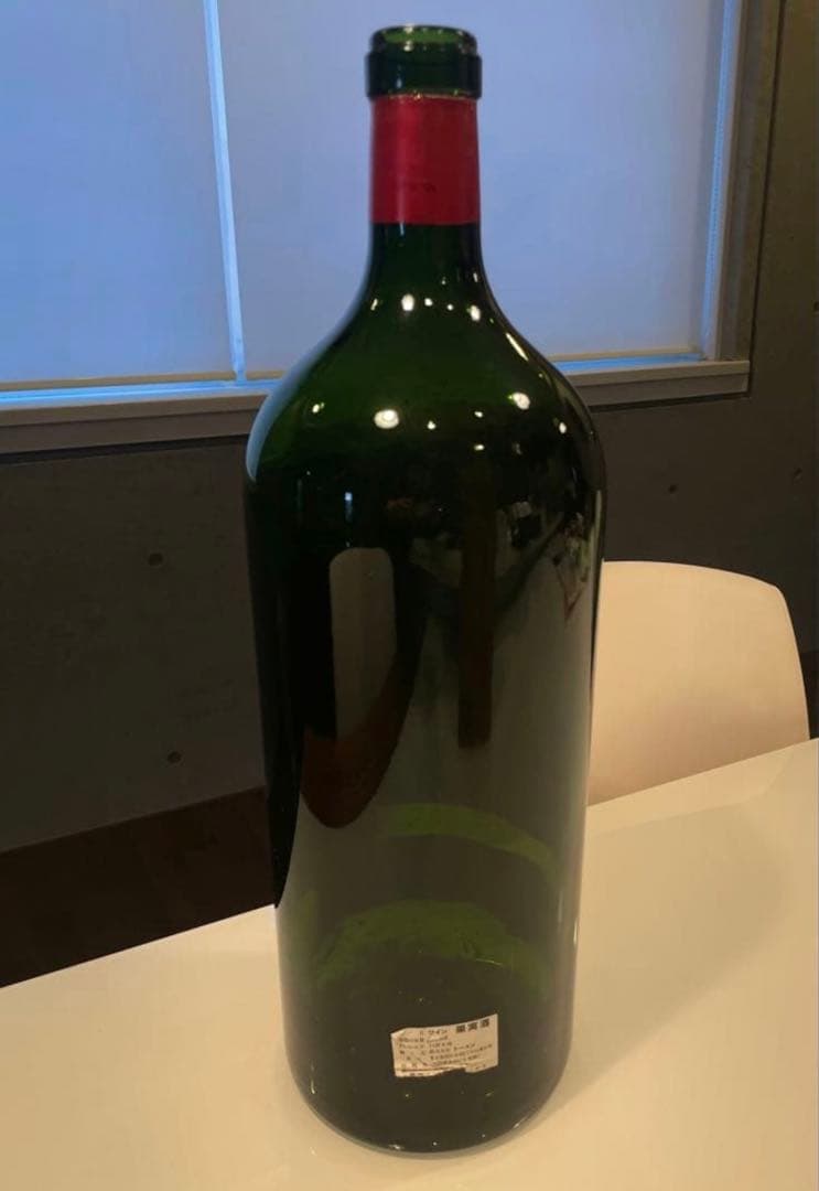 1997年 シャトー・パルメ　空瓶 （マチュザレム）マグナムボトル 木箱付き