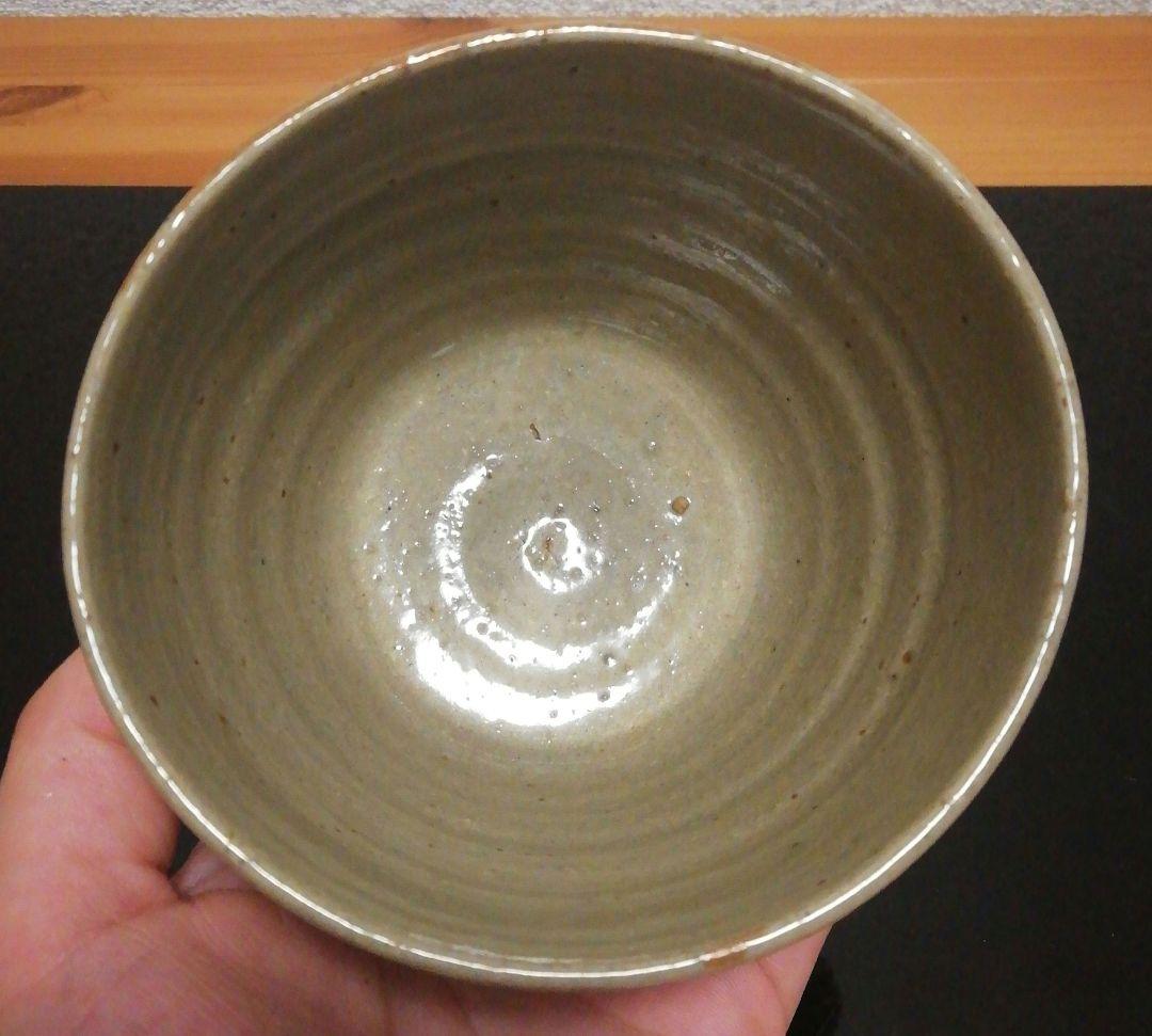 大田垣蓮月作　自詠　和歌彫　連月焼　茶碗　共箱　茶道具