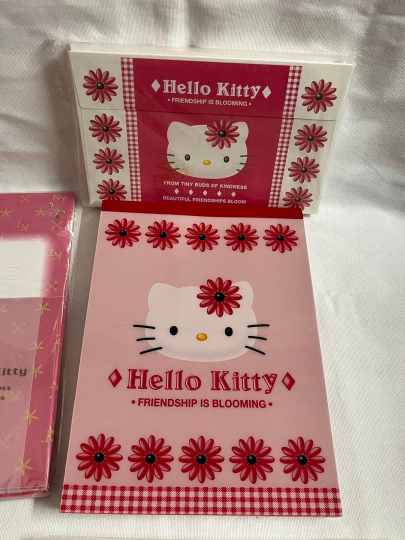 キティ　レターセット・メモ帳・封筒セット① ハローキティ　サンリオ