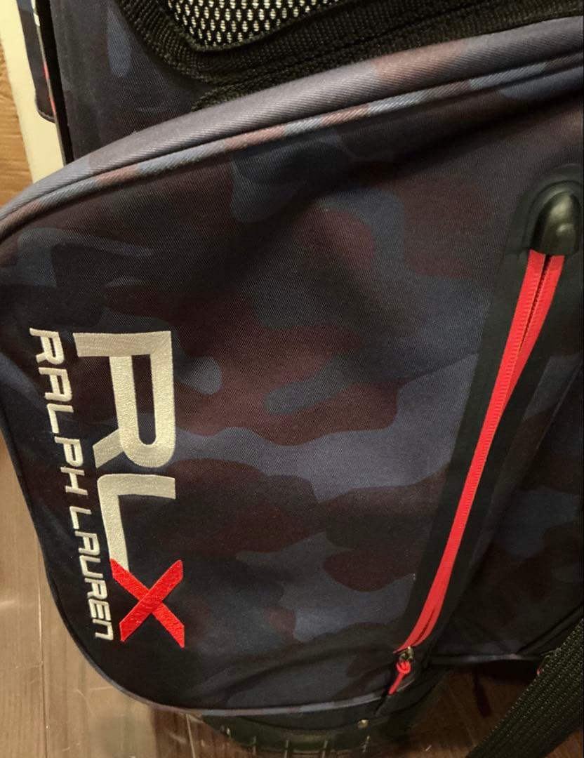 RLX POLO GOLF ポロゴルフ スタンドキャディバッグ ネイビー迷彩柄