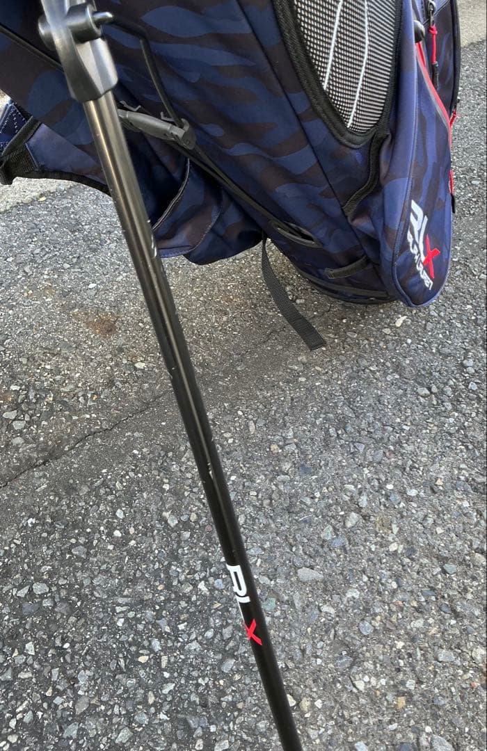 RLX POLO GOLF ポロゴルフ スタンドキャディバッグ ネイビー迷彩柄
