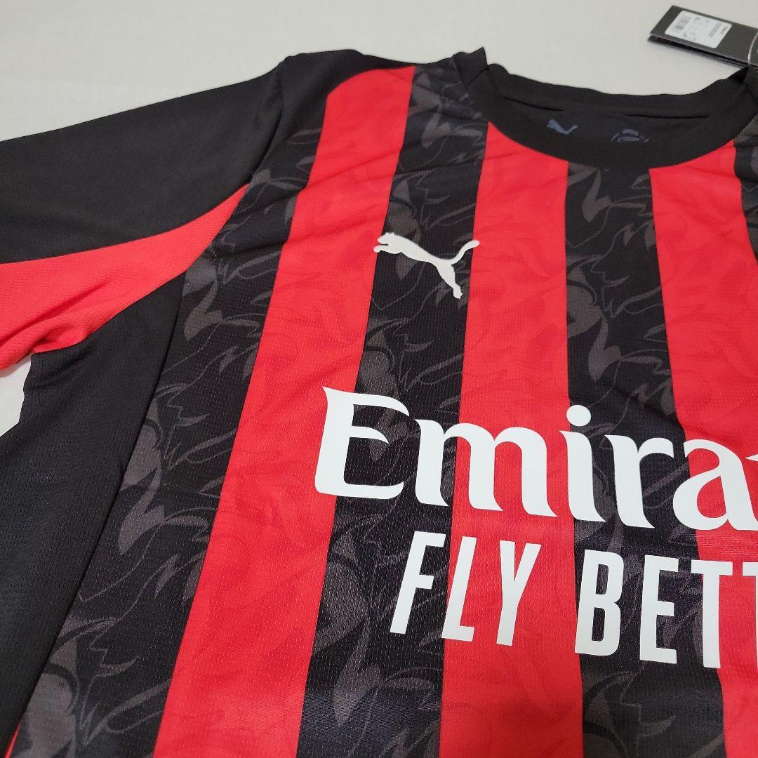 新品ACミラン 25 公式ホームレプリカユニフォーム 77996201 Lサイズ