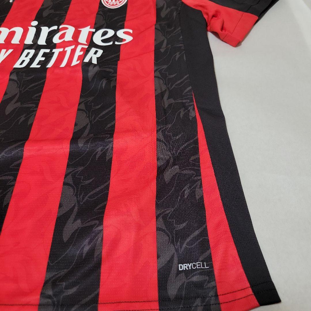 新品ACミラン 25 公式ホームレプリカユニフォーム 77996201 Lサイズ