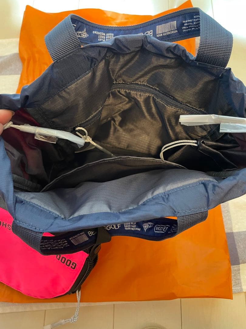 最終SALE【新品未使用/廃盤品】BEAMSGOLFトートバッグ保冷ポーチ付3点