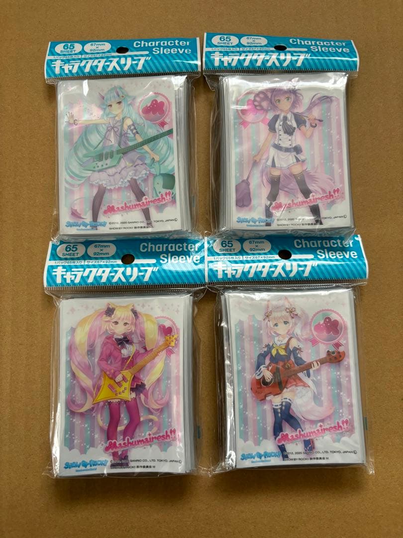 SHOW BY ROCK!! ましゅまいれっしゅ!! スリーブ　セット