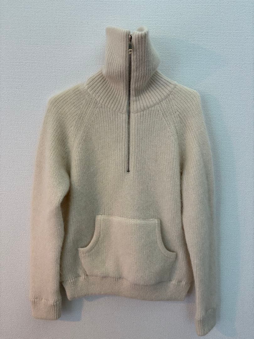 【新品未使用】St ANDREWS ハーフジップ ニット