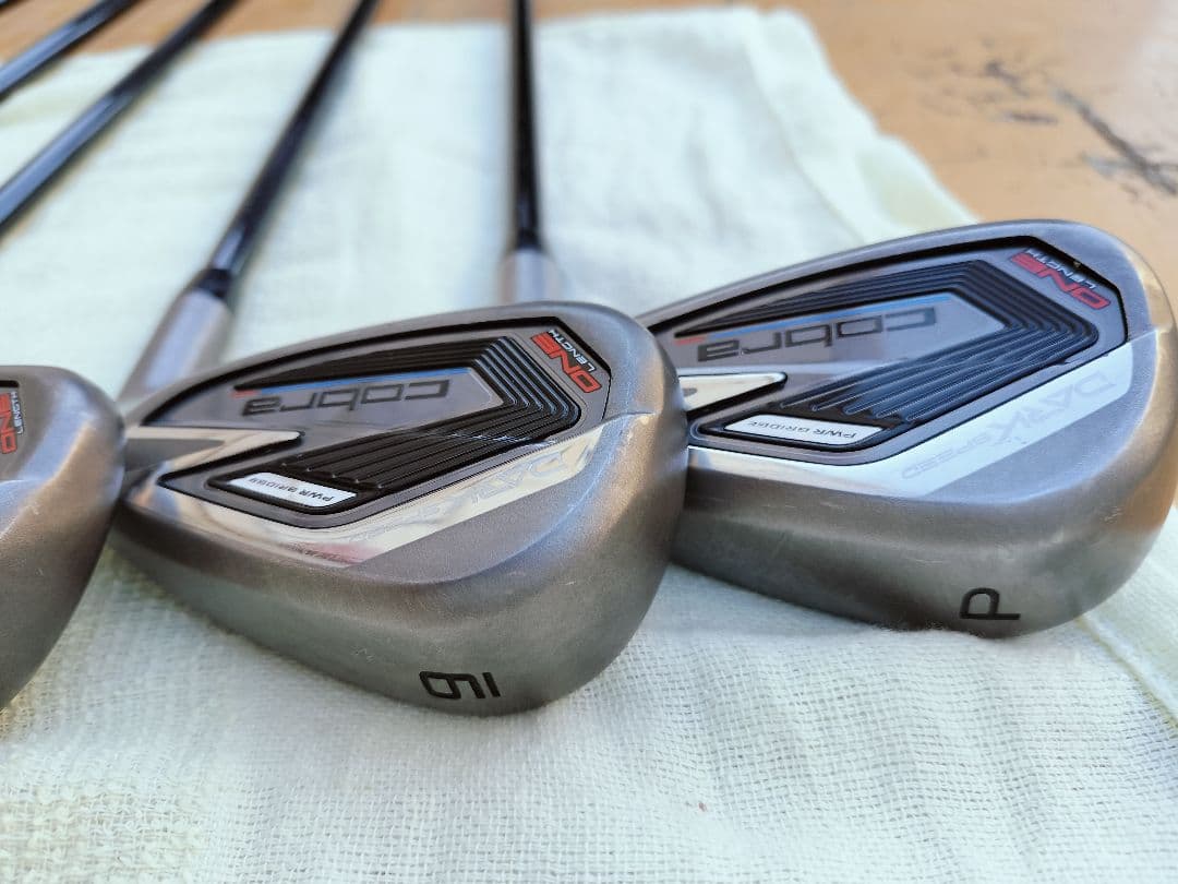 コブラ DARKSPEED 単体アイアン フレックス:Sワンレングス5本セット