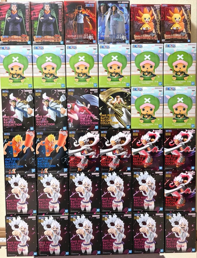 ワンピース BATTLE RECORD COLLECTION 他 36体