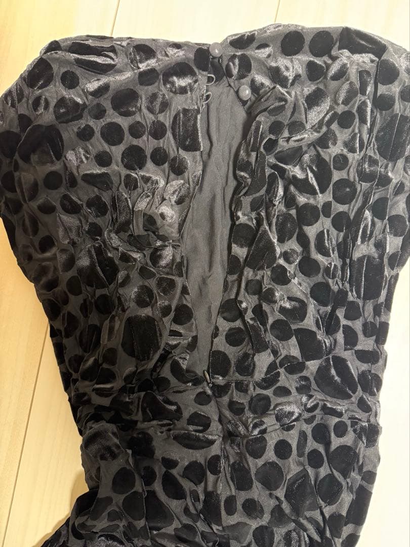 エスパンサルバーグ　チェルナーロングドレスブ ラック（M）